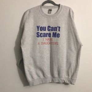 Gildan Mom/Daughter Humor Sweater: Size XL